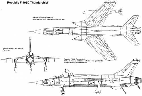 Republic F-105D Thunderchief [LIMITED to 500px]